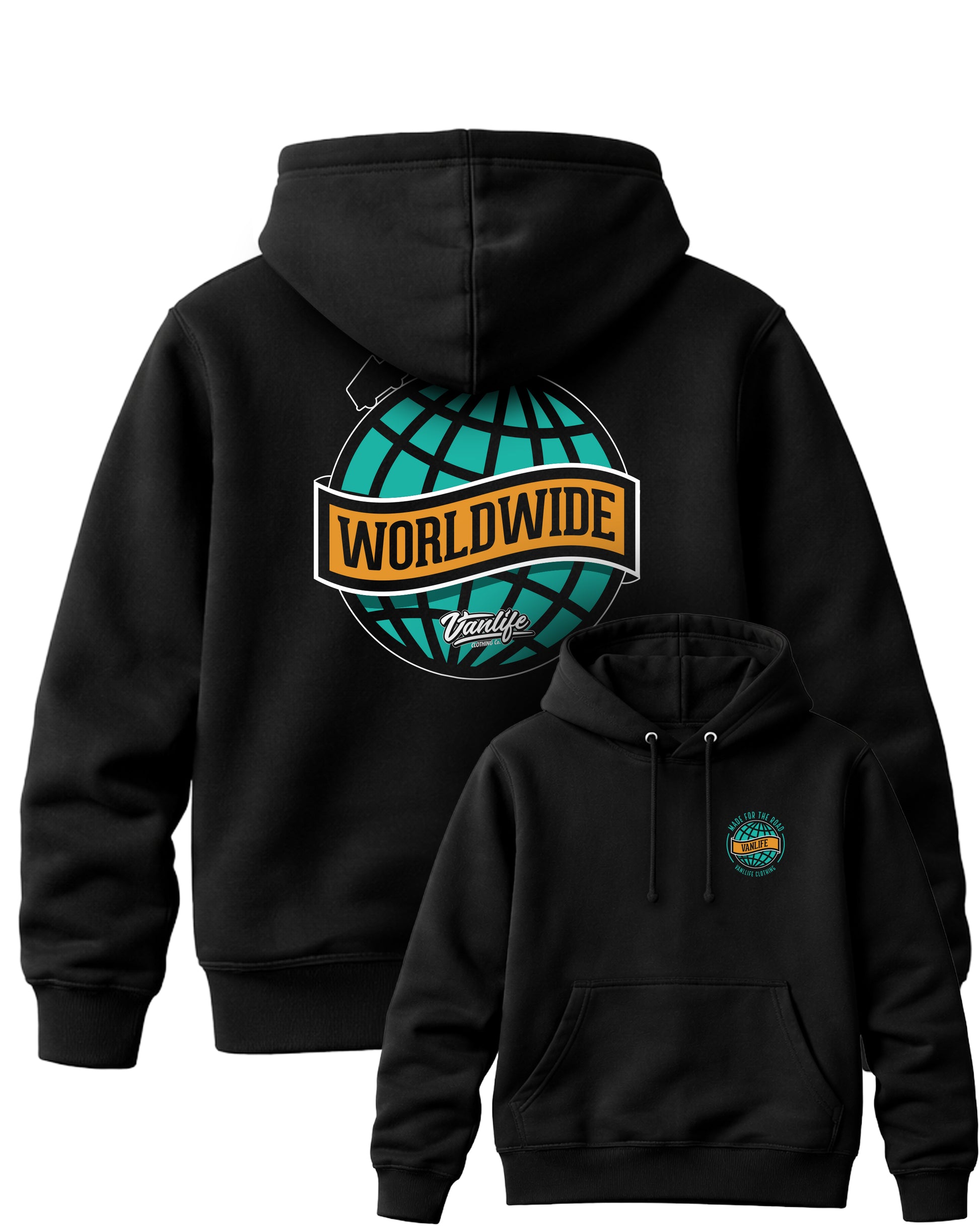 HOODIE | COLD BAY | SCHWARZ