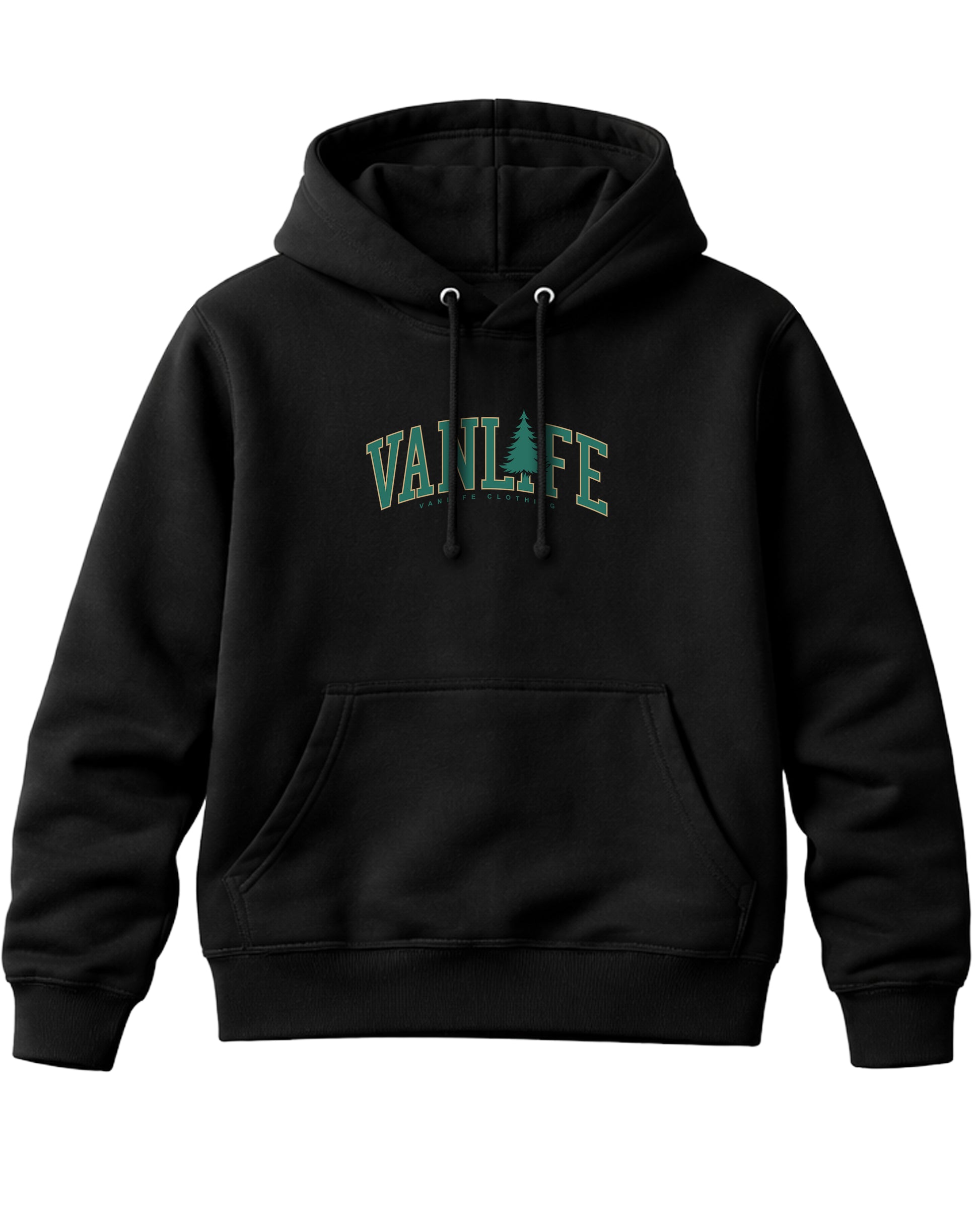 HOODIE | COLLEGE | SCHWARZ