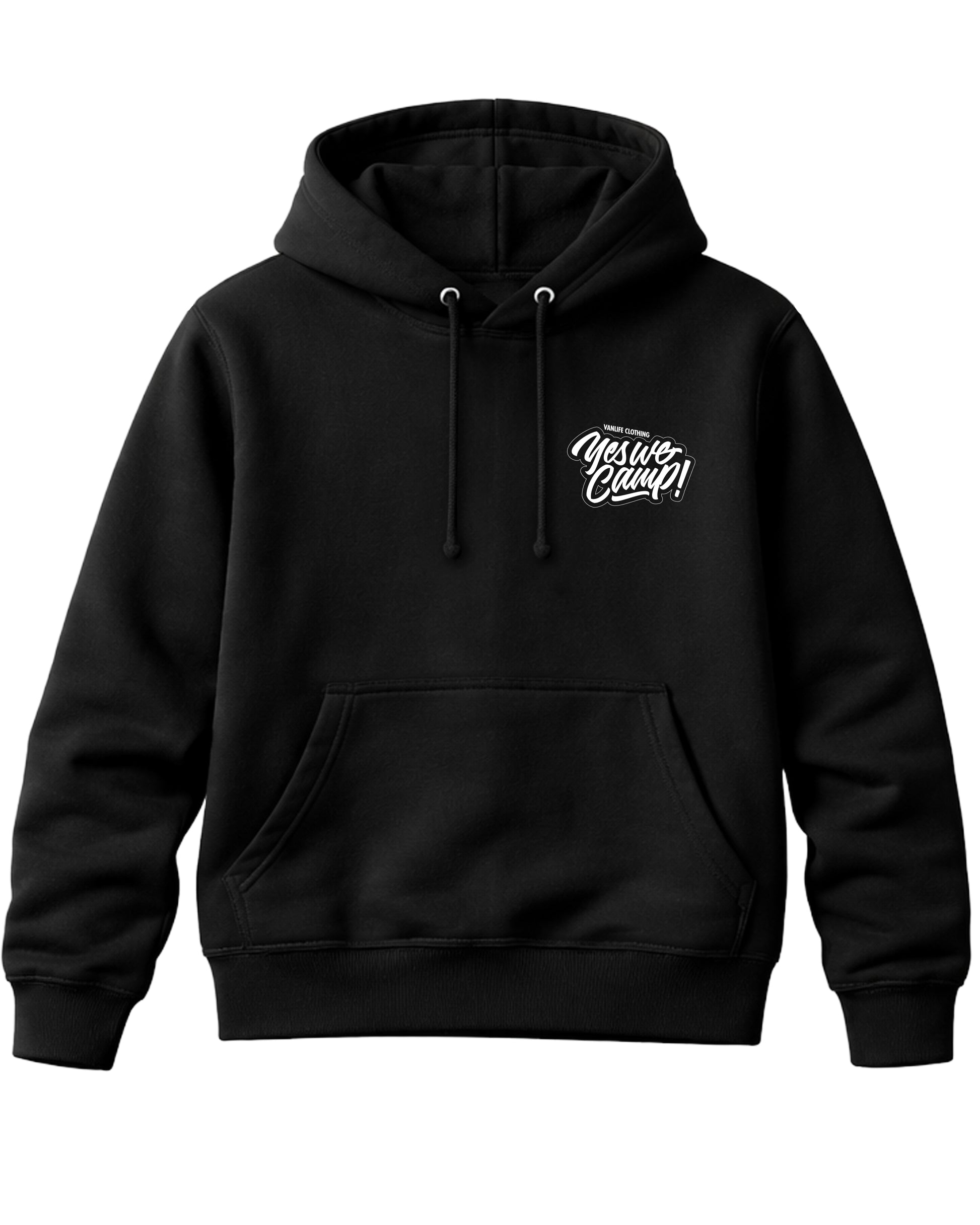 HOODIE | YES WE CAMP | SCHWARZ