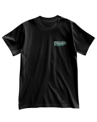 T-SHIRT | VL1  BLAU | SCHWARZ