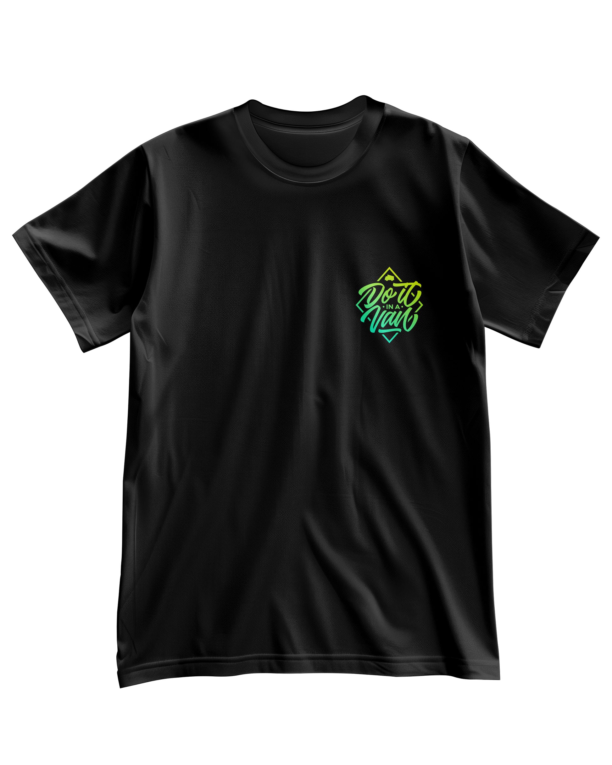 T-SHIRT | DO IT IN A VAN | SCHWARZ